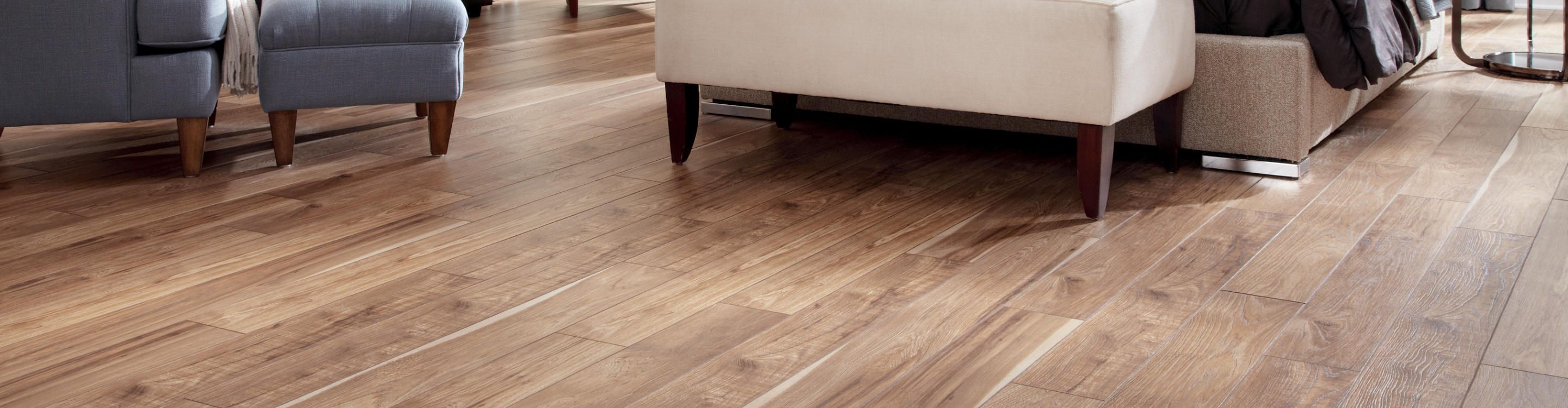 Hickory Oak Maple Hardwood Floors in Bedroom